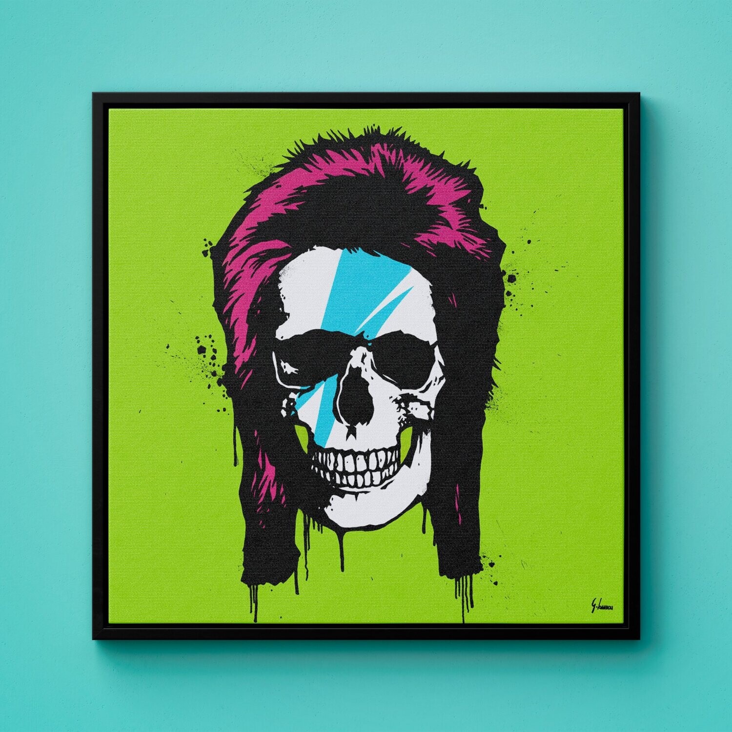 David Bowie Skull - Dead Famous Collection