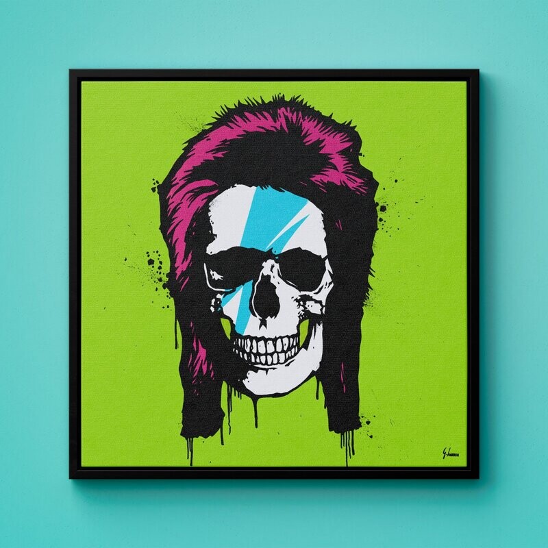 David Bowie Skull - Dead Famous Collection