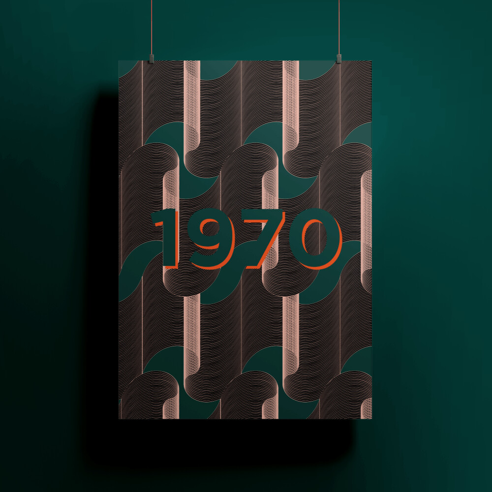 1970 Art Print