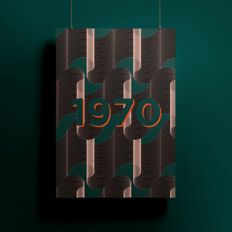 1970 Art Print