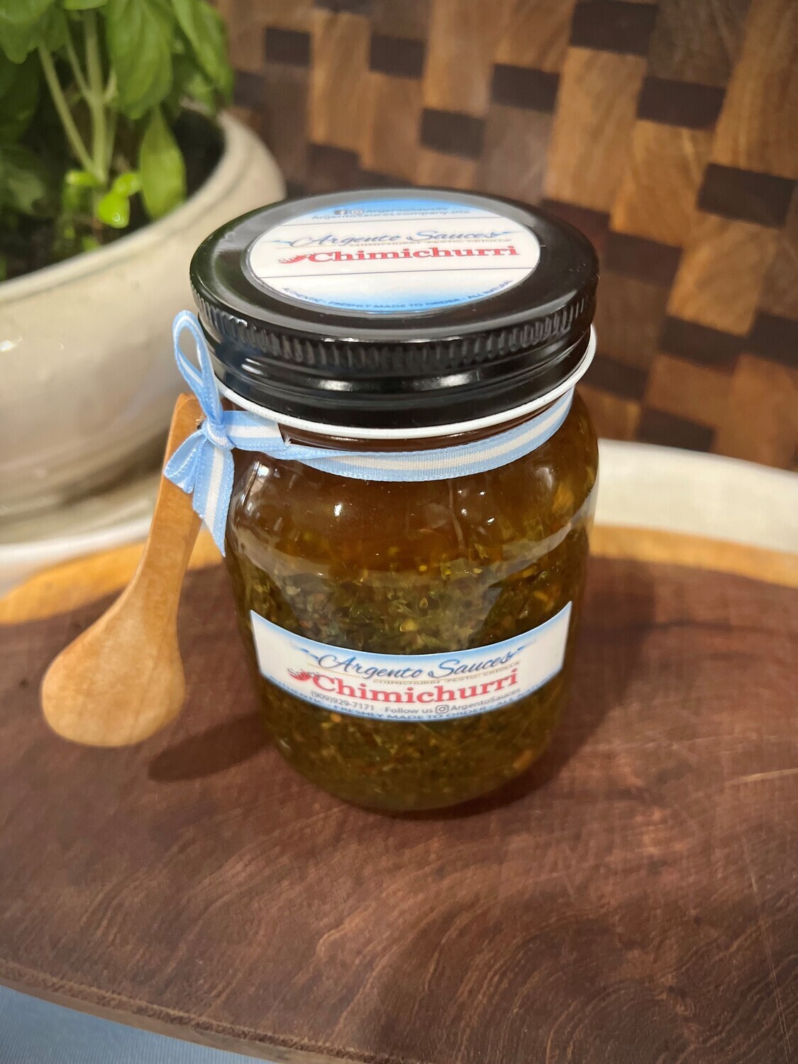 Authentic Argentinean Spicy Chimichurri