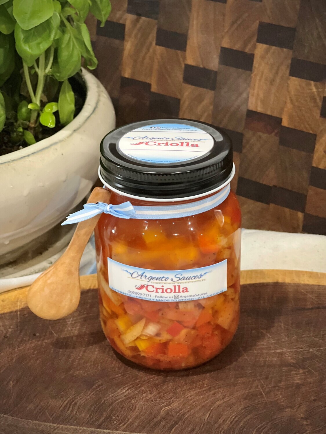 Authentic Argentinean Spicy Criolla Sauce
