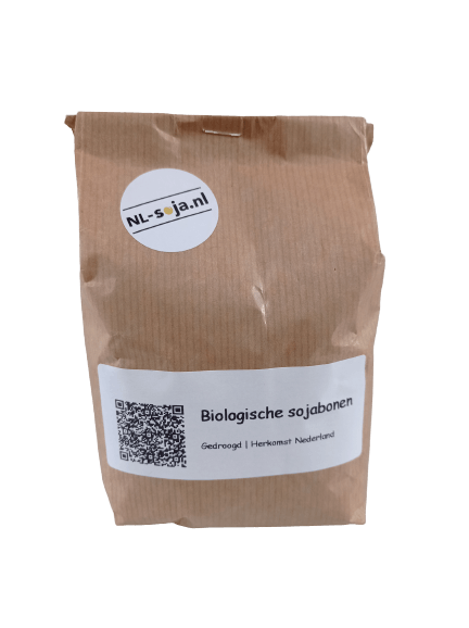 Biologische sojabonen 500 gram (gedroogd)  -  €2,75