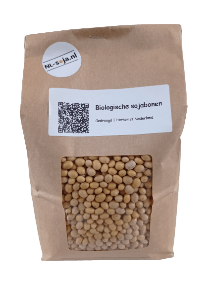 Biologische sojabonen (gedroogd) 1000 gram - €5,25