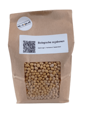 Biologische sojabonen (gedroogd) 1000 gram - €5,25