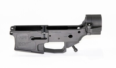 APF STRIPPED SIDE FOLDING AR-15 LOWER RECEIVER
