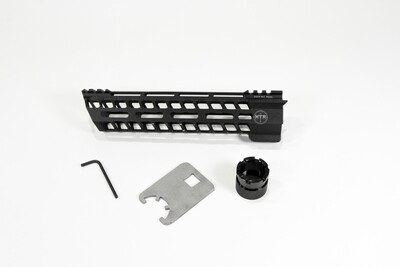 7" MTR Floating Hand Guard, includes Barrel Nut, Wrench, and Hex Key. SXS-ML-7