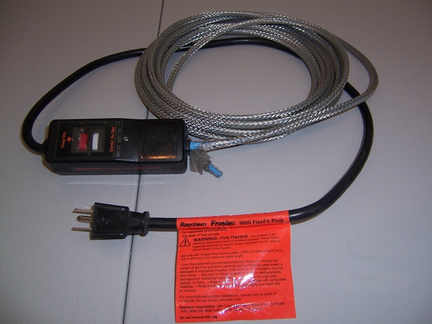 FROSTEX heating cable 500ft role
