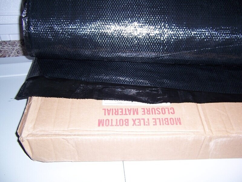 mobile flex  bottom board tarp 16' 4'' WIDE x 80' long