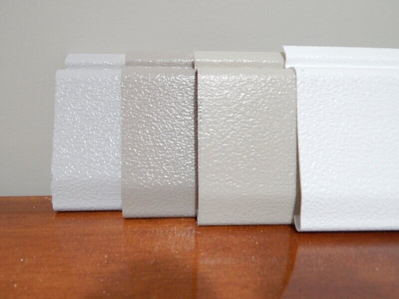 RUSTIQUE RIBB Mobile Home Vinyl Skirting Top Front Rail