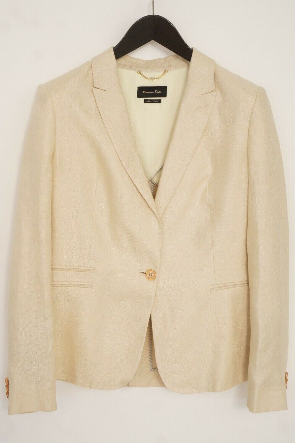 Women Massimo Duttim Linen Cotton Blazer Casual