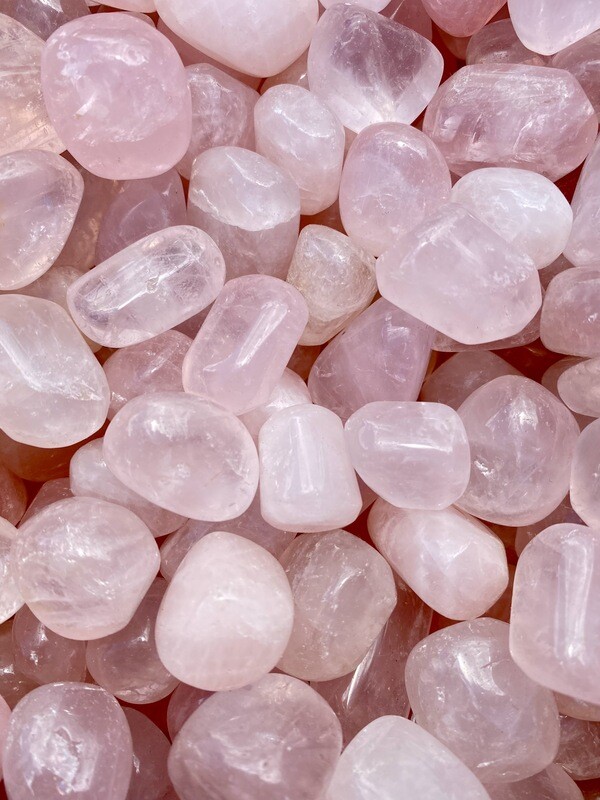 Rose Quartz Tumbles