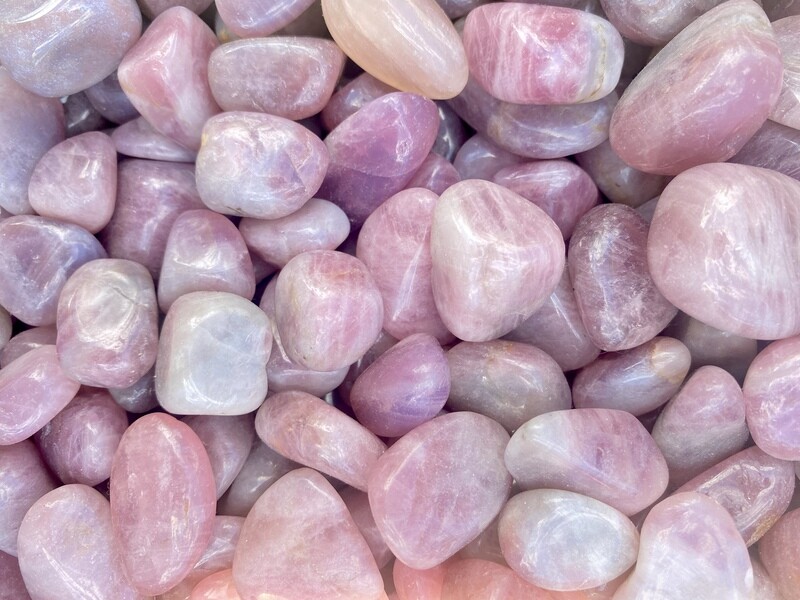 Lavender Rose Quartz Tumbles
