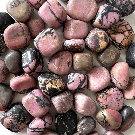 Rhodonite Tumbles