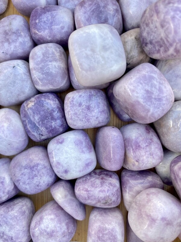 Lepidolite Tumbles