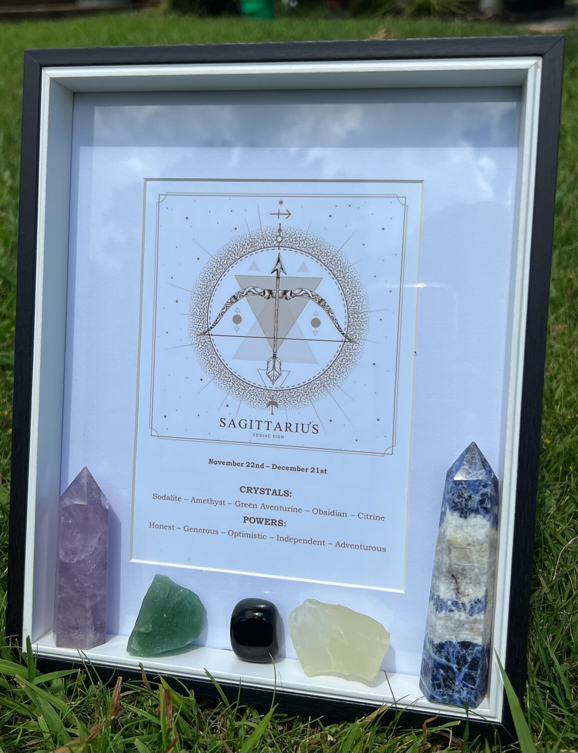 Sagittarius Zodiac Frame