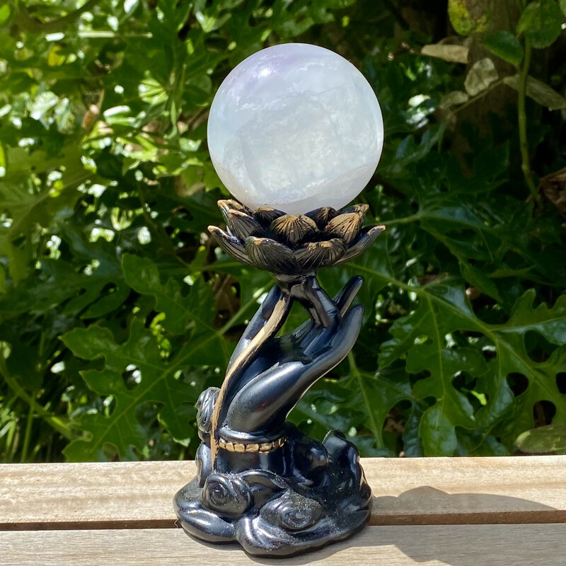 Black Lotus In Hand Stand