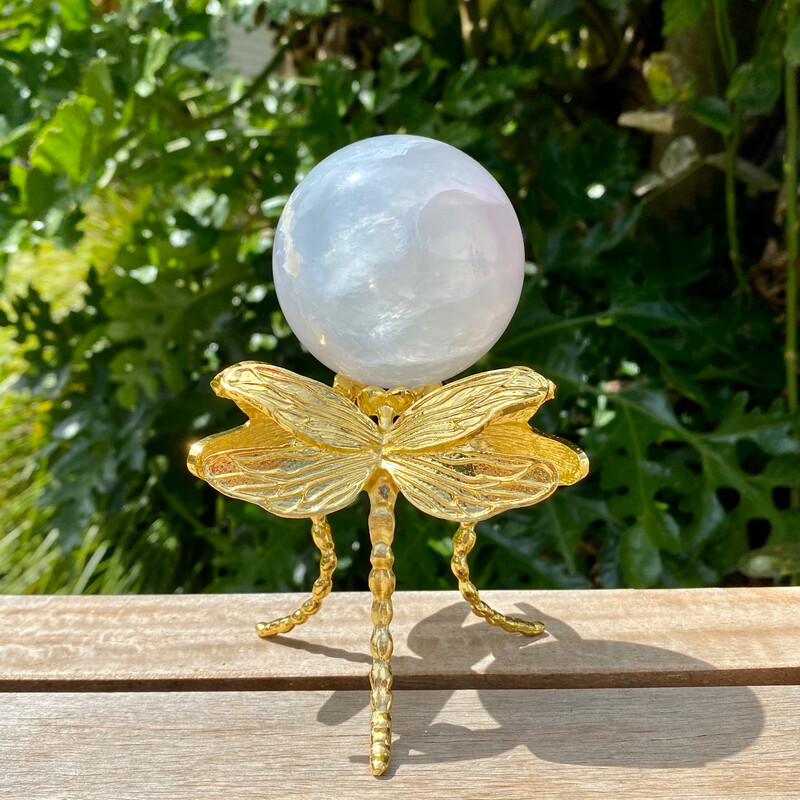 Gold Dragonfly Stand