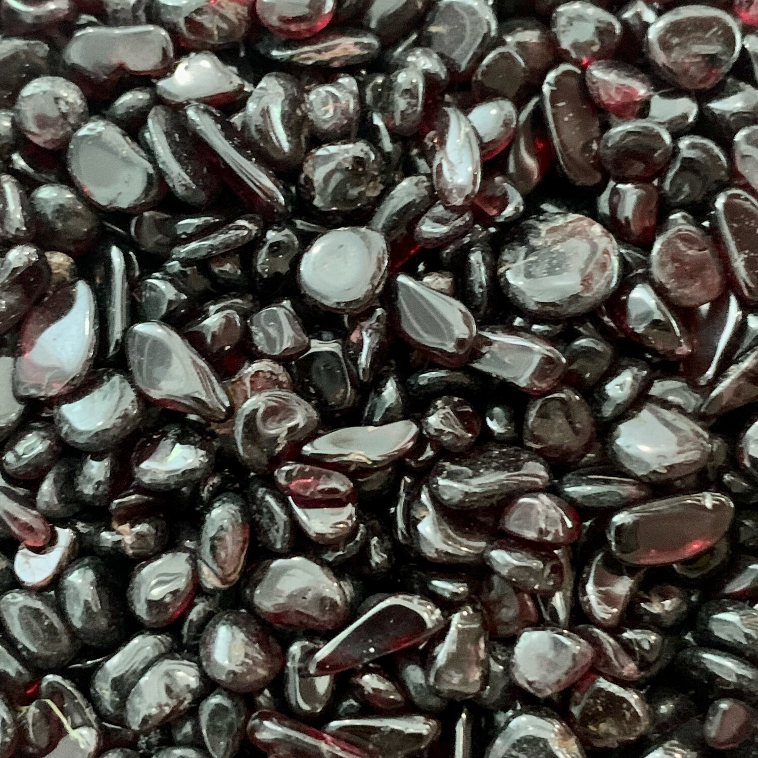 100g Garnet Chips