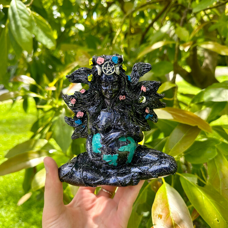 Purple Mother Earth Sphere Stand