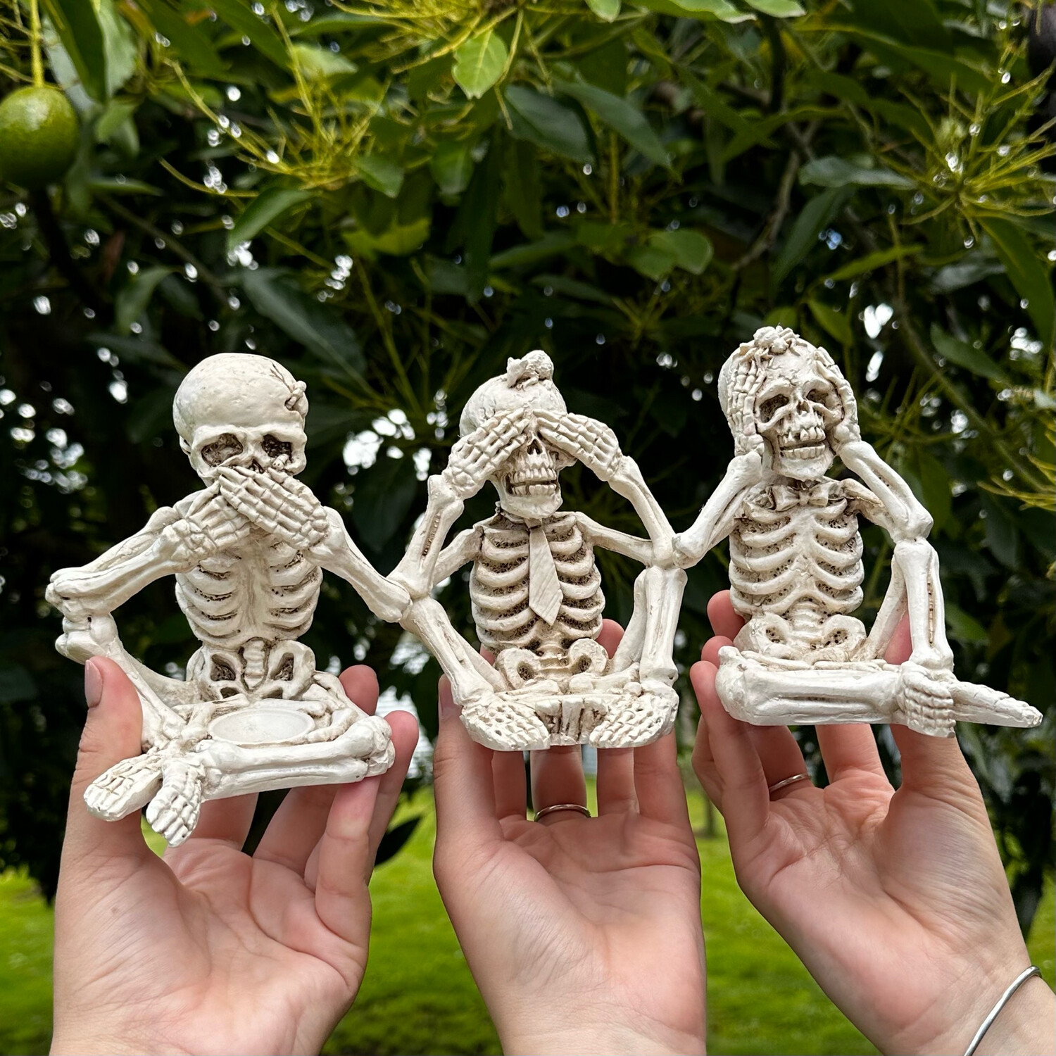 Speak No Evil, See No Evil, Hear No Evil Sphere Stands