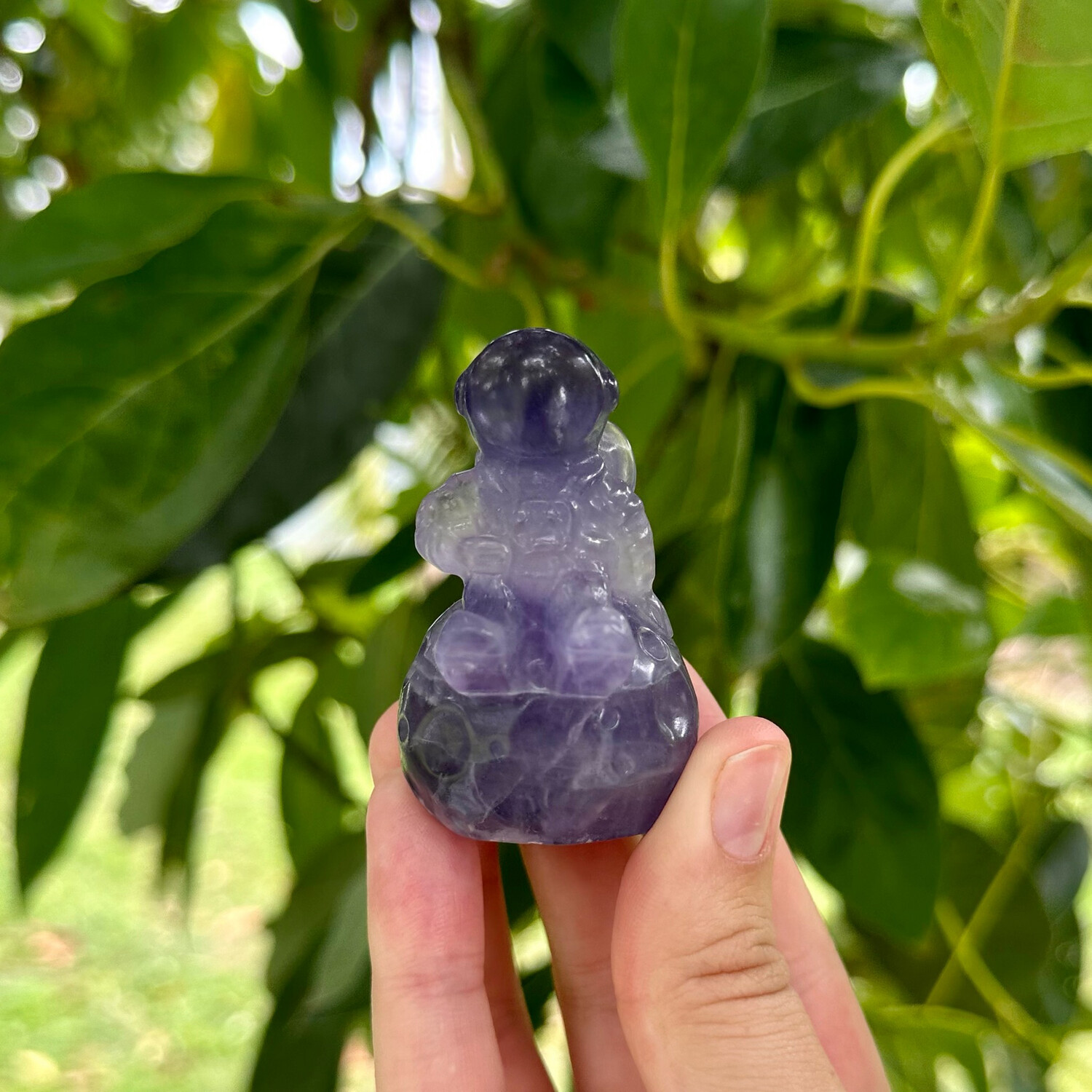 Rainbow Fluorite Astronaut