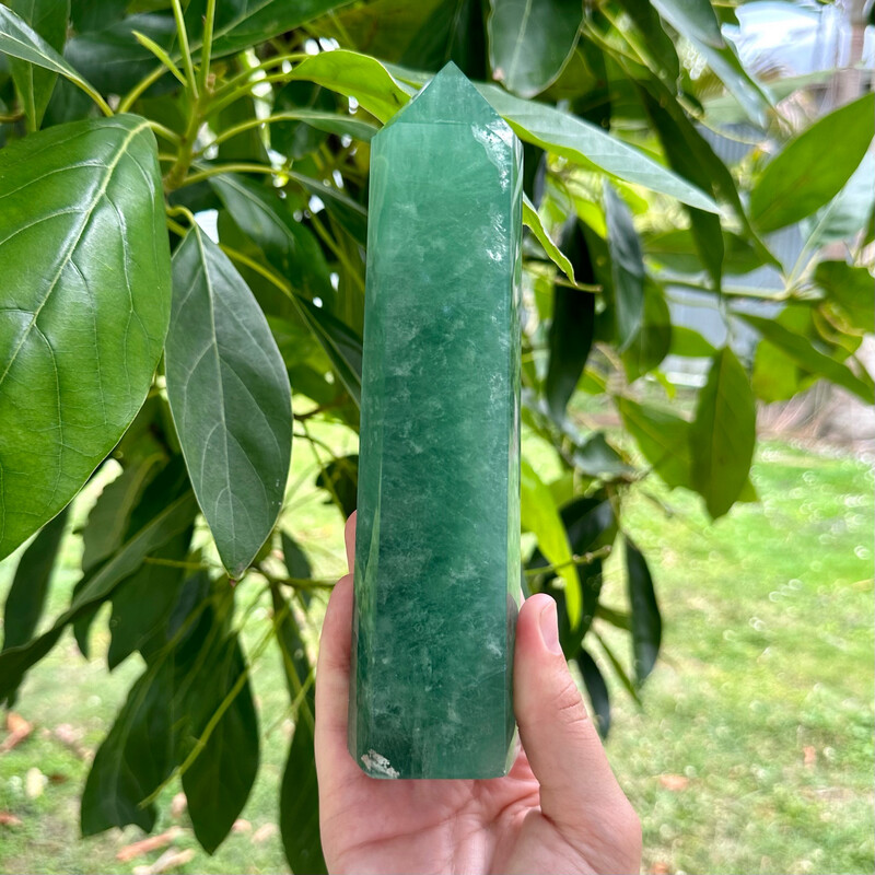 Green Fluorite Tower