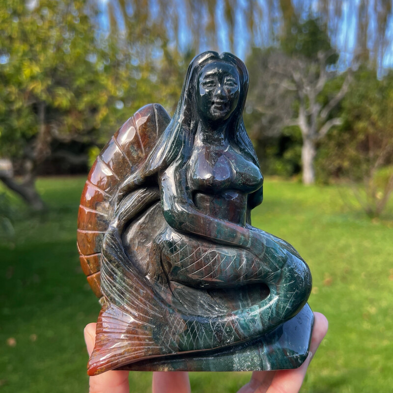 Ocean Jasper Mermaid 1.4kg