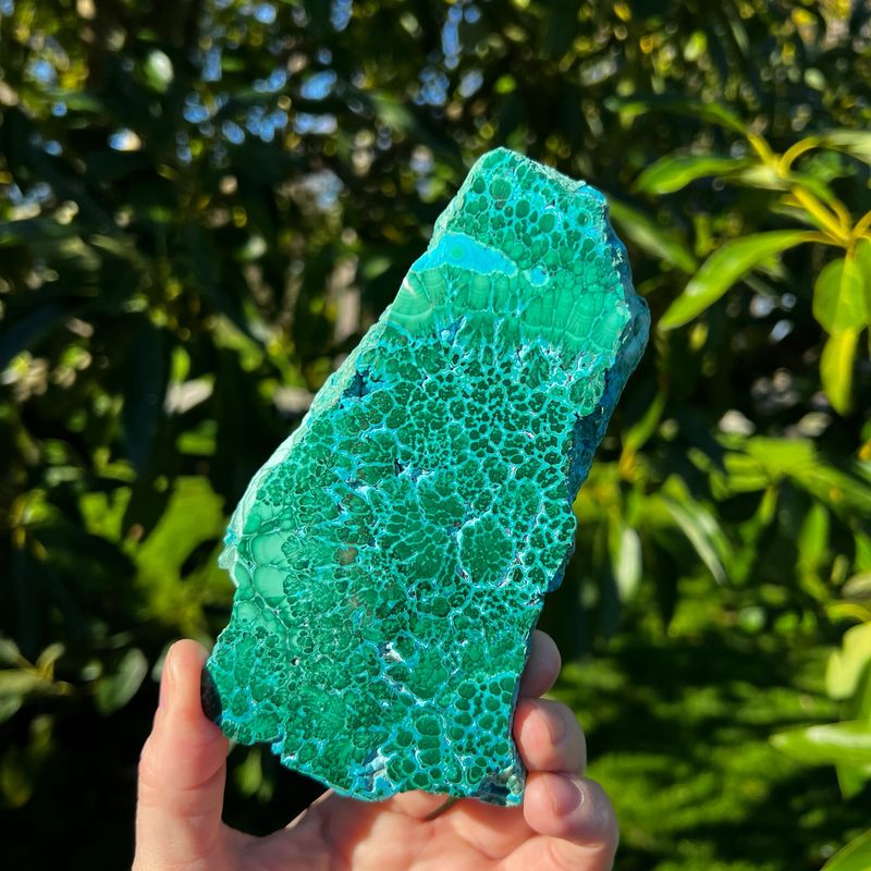 Malachite With Chrysocolla 490gms