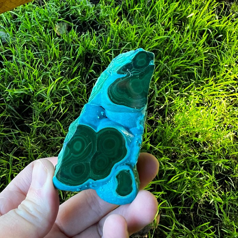 Malachite With Chrysocolla