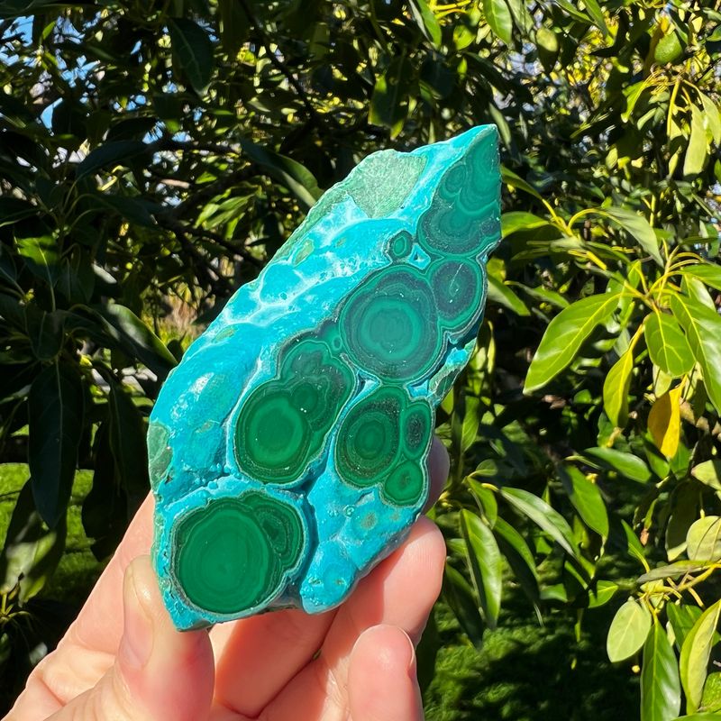 Malachite With Chrysocolla