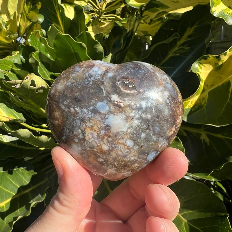 Ocean Jasper Heart