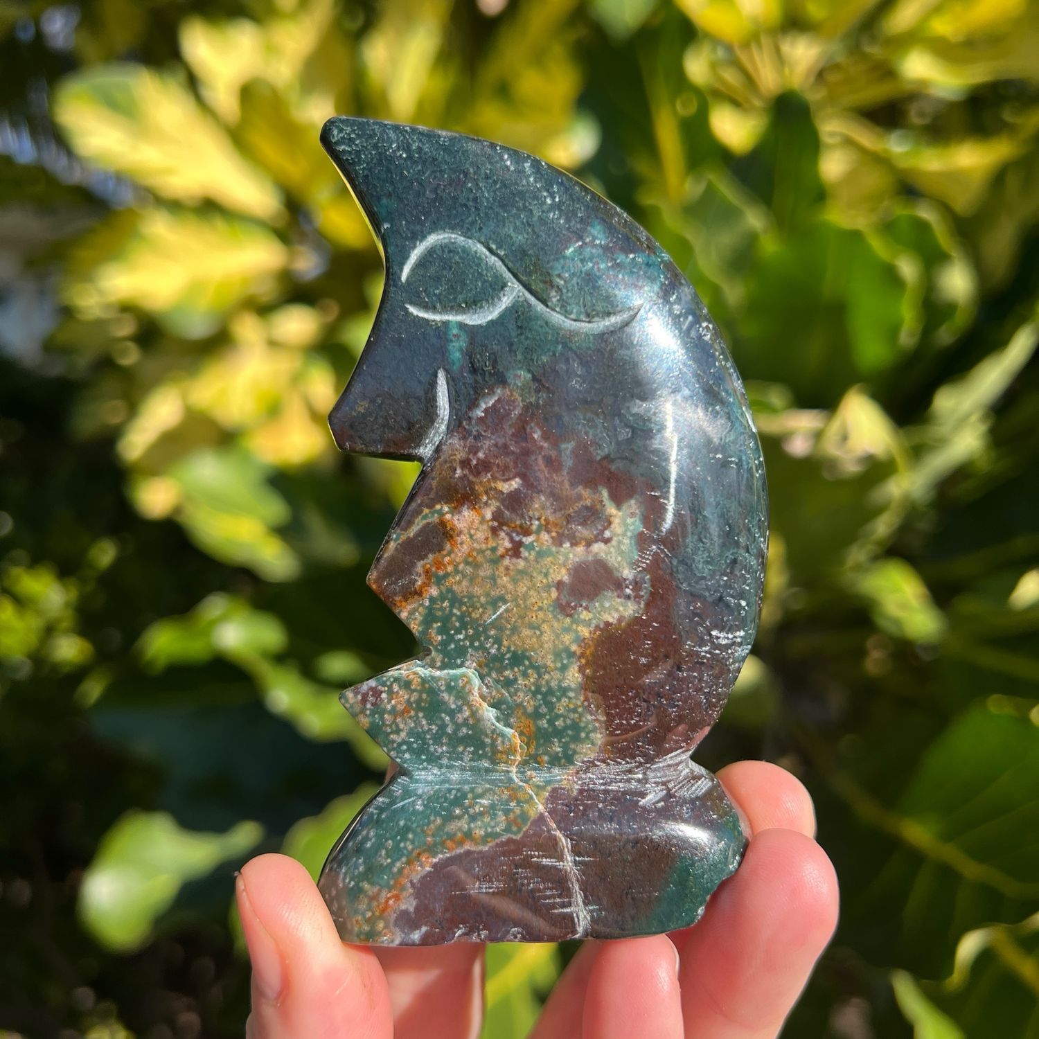 Ocean Jasper Moon Man