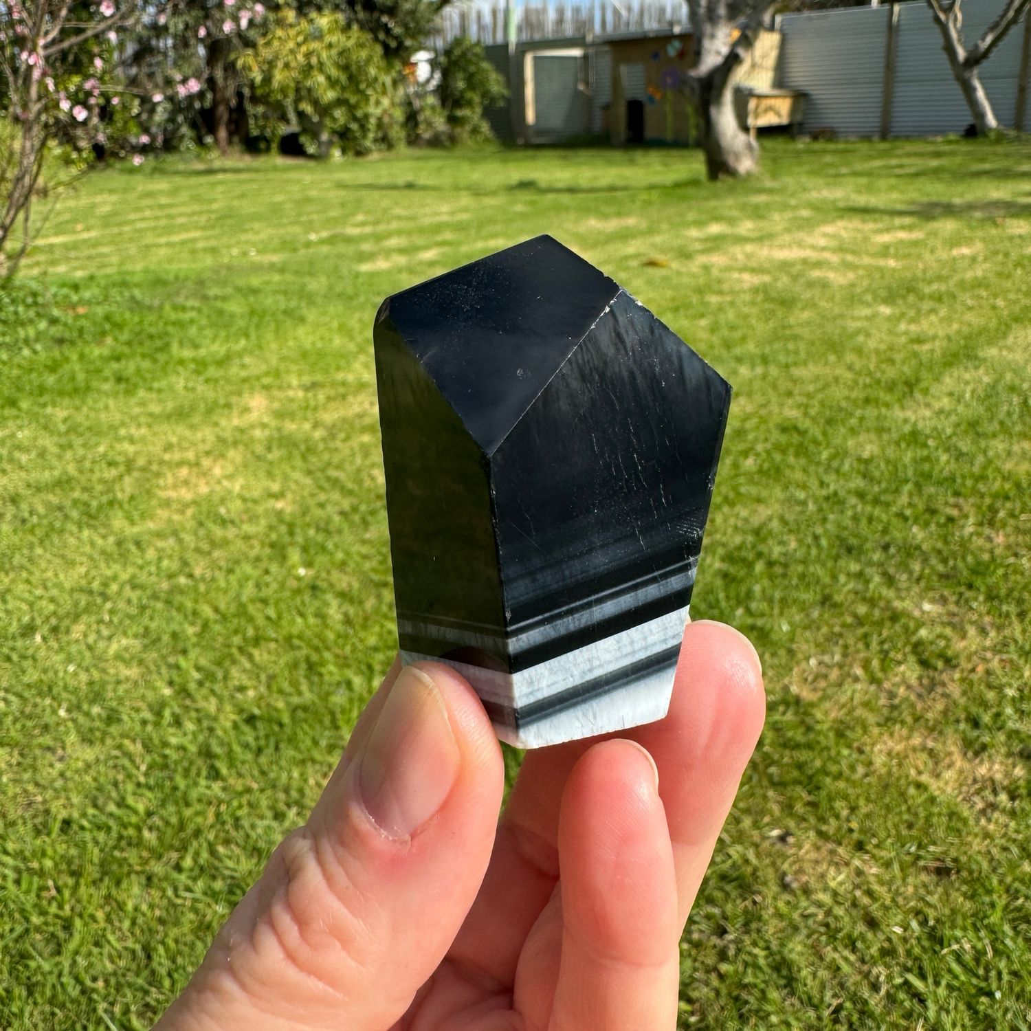 Black Agate Chunk