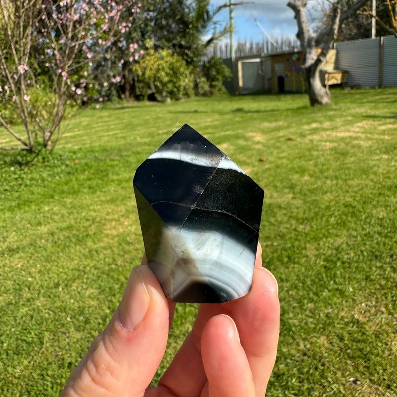 Black Agate Chunk