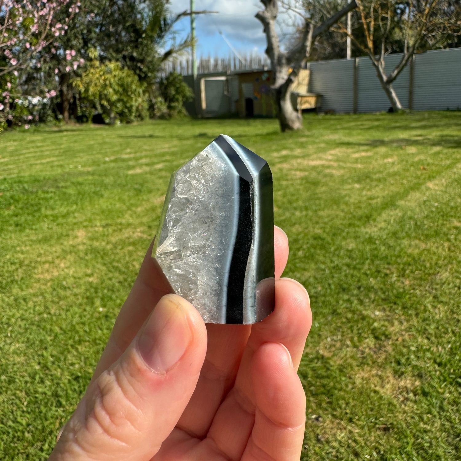 Black Agate Chunk