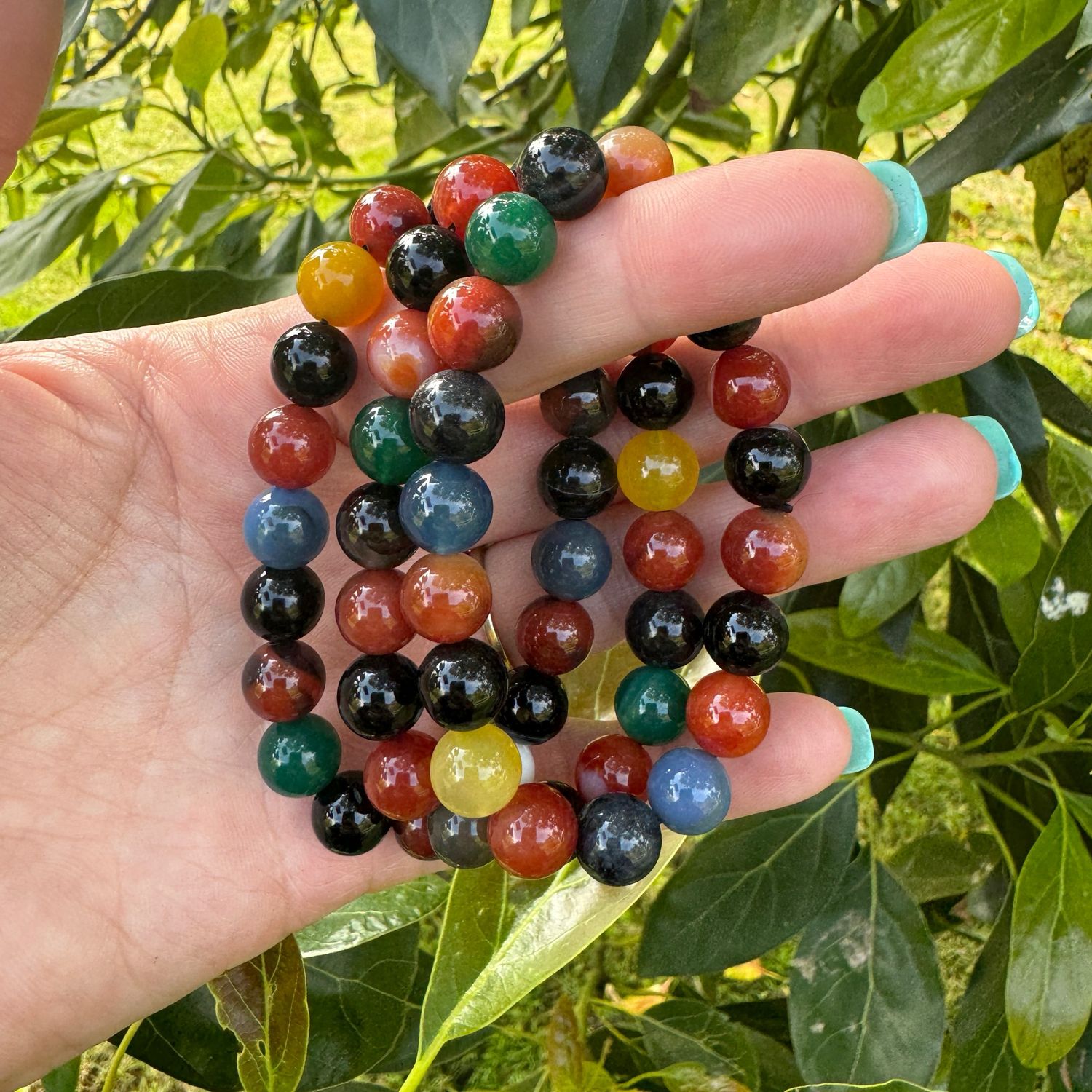 Agate Bracelet 10mm