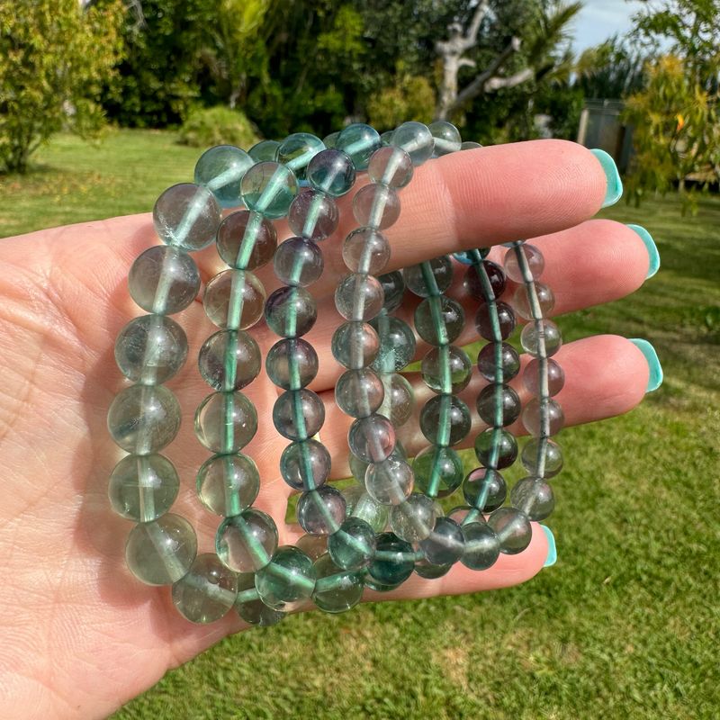 Green Fluorite Bracelet