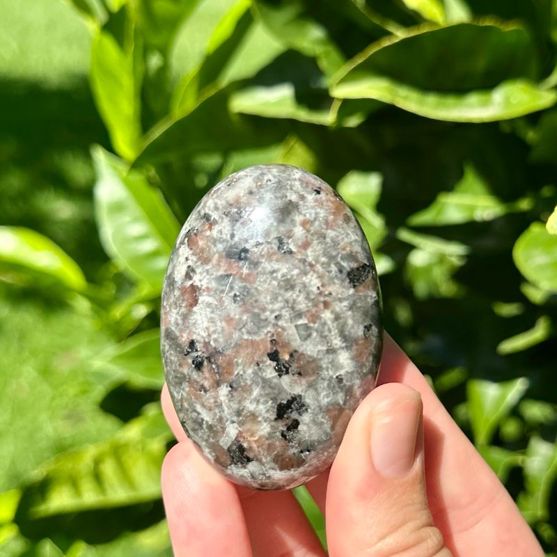 Yooperlite Palm Stone