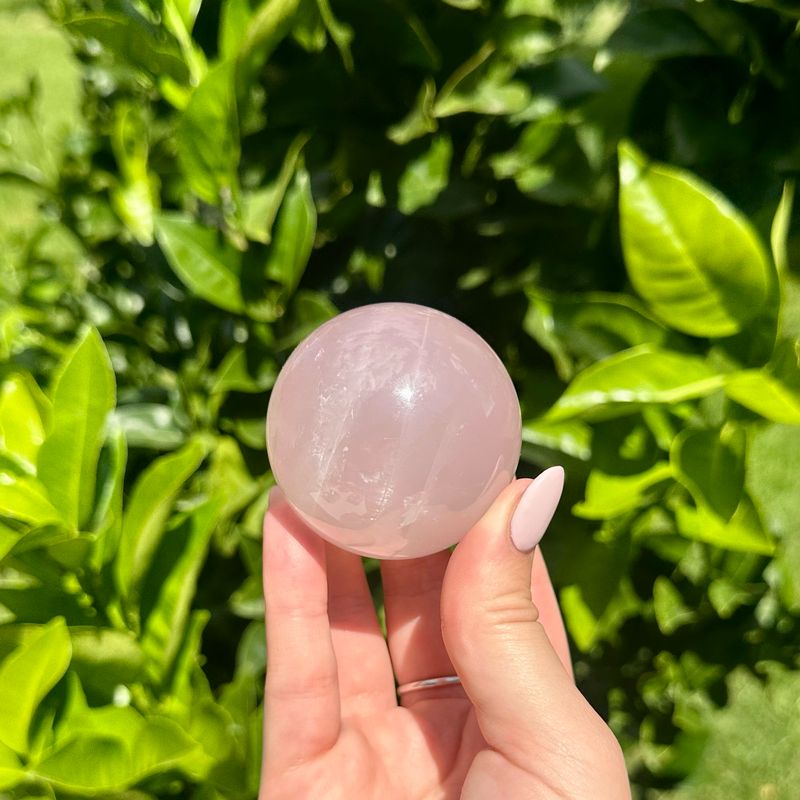 Rose Quartz Sphere