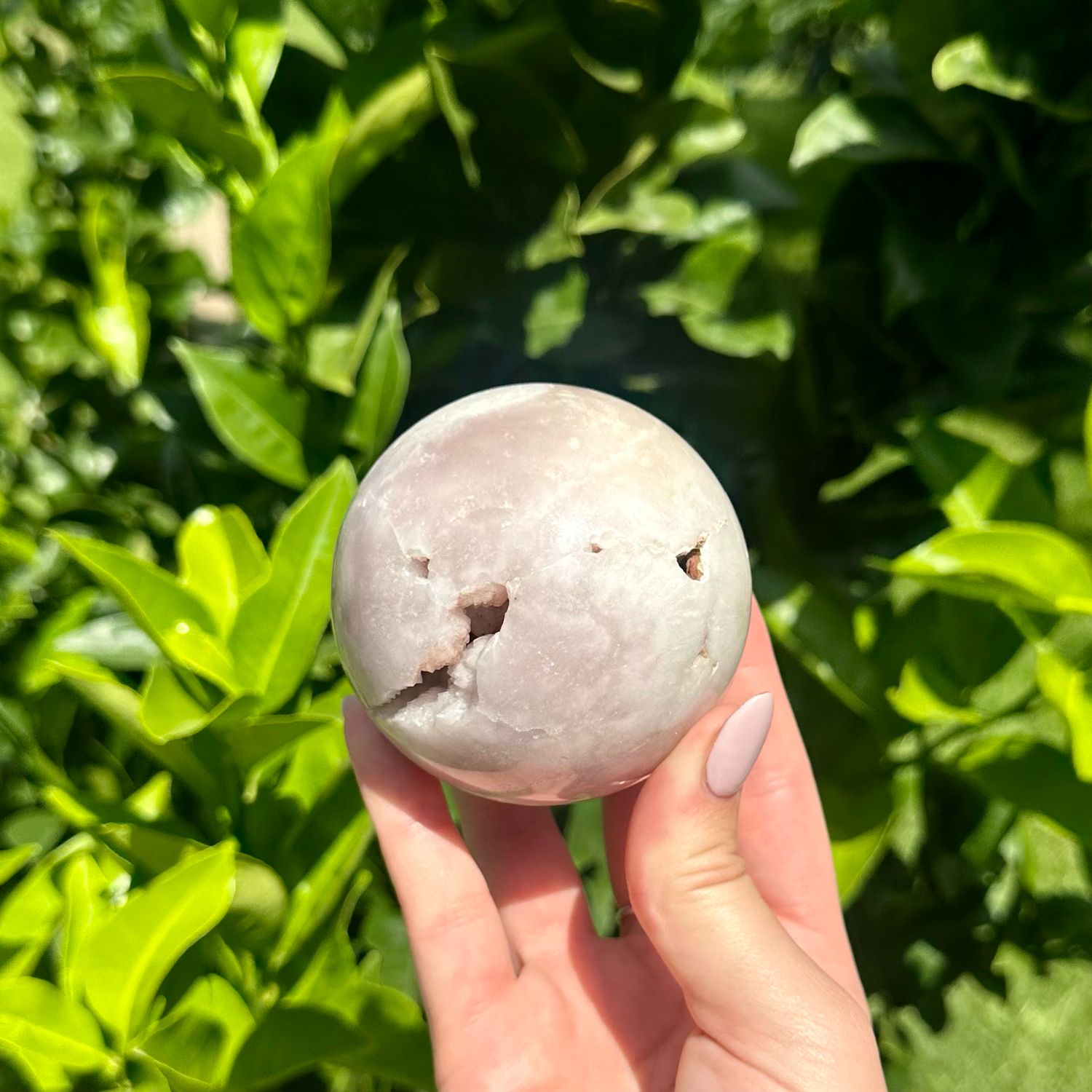 Pink Amethyst Sphere