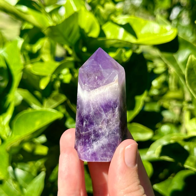 Chevron Amethyst Point