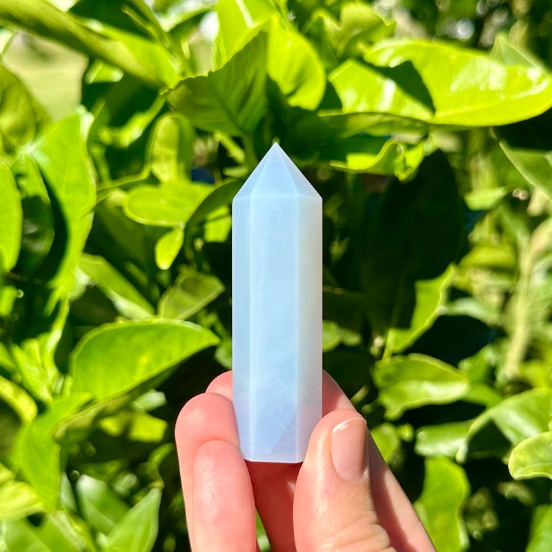 Blue Chalcedony Point