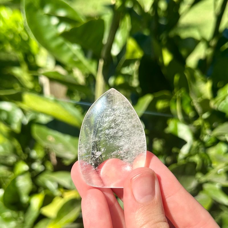 Clear Quartz Flame