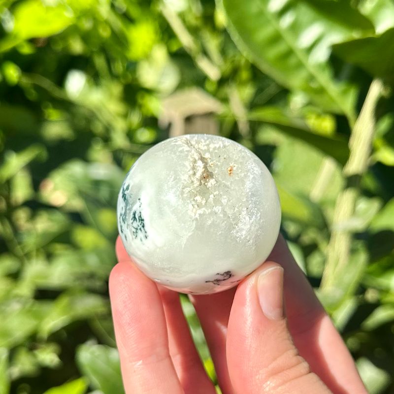 Moss Agate Sphere