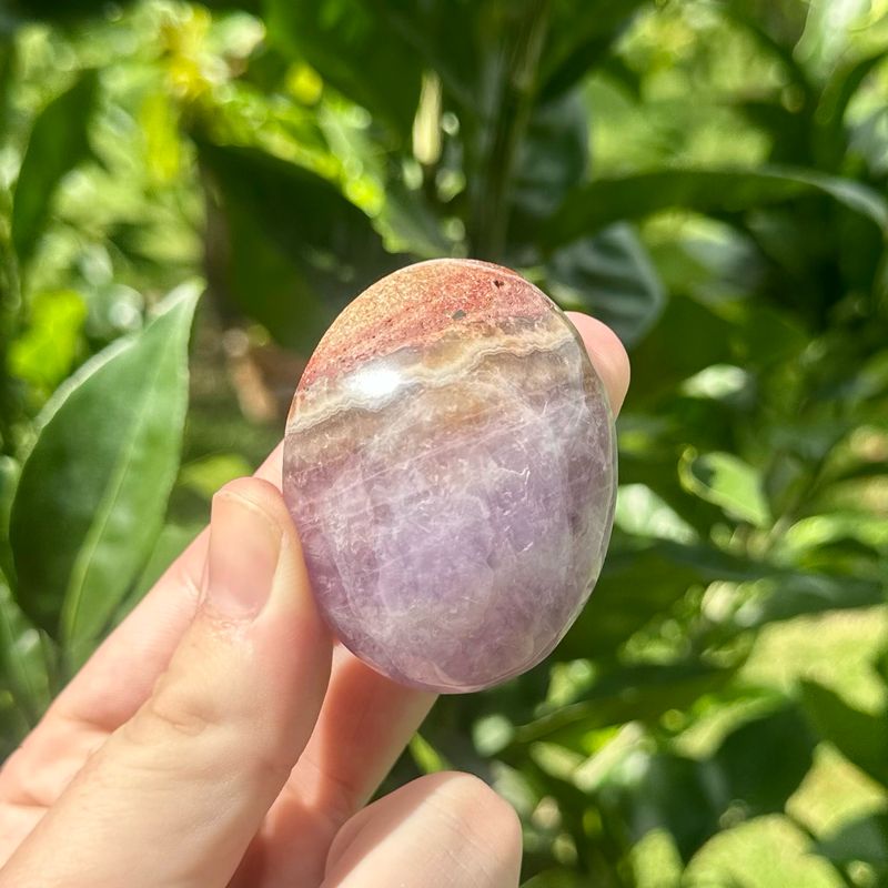 Amethyst And Mexican Lace Agate Palm