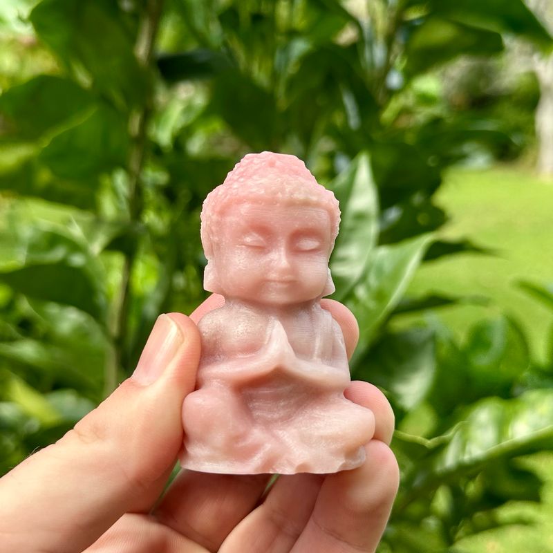 Pink Opal Buddha