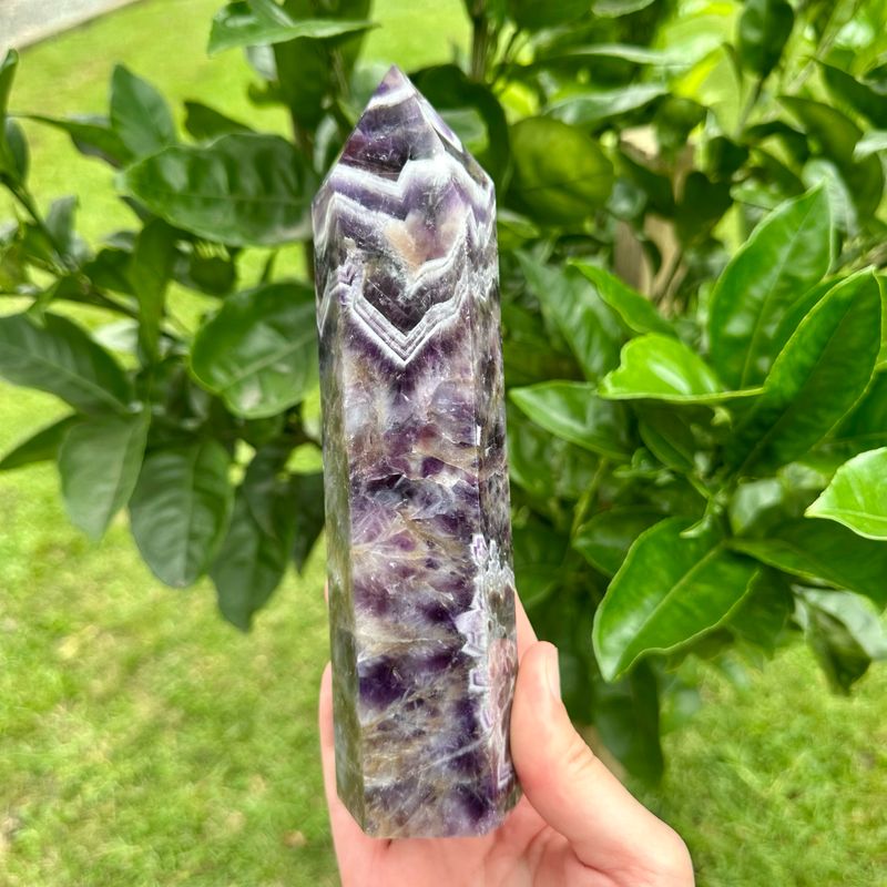 Chevron Amethyst Tower