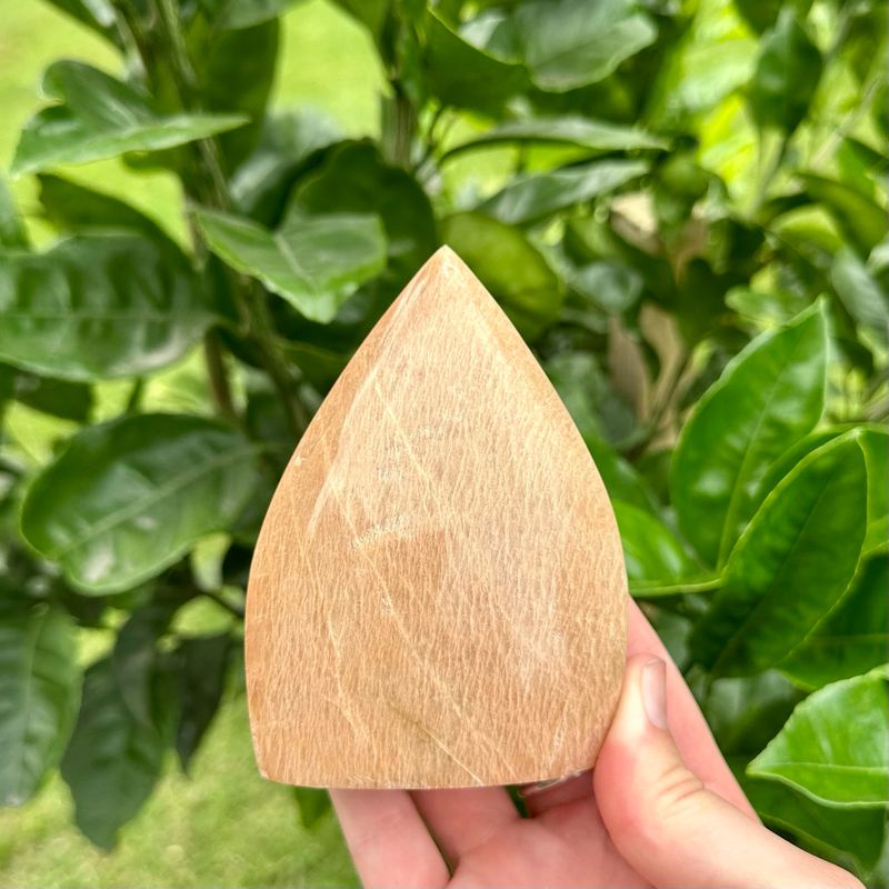 Peach Moonstone Flame