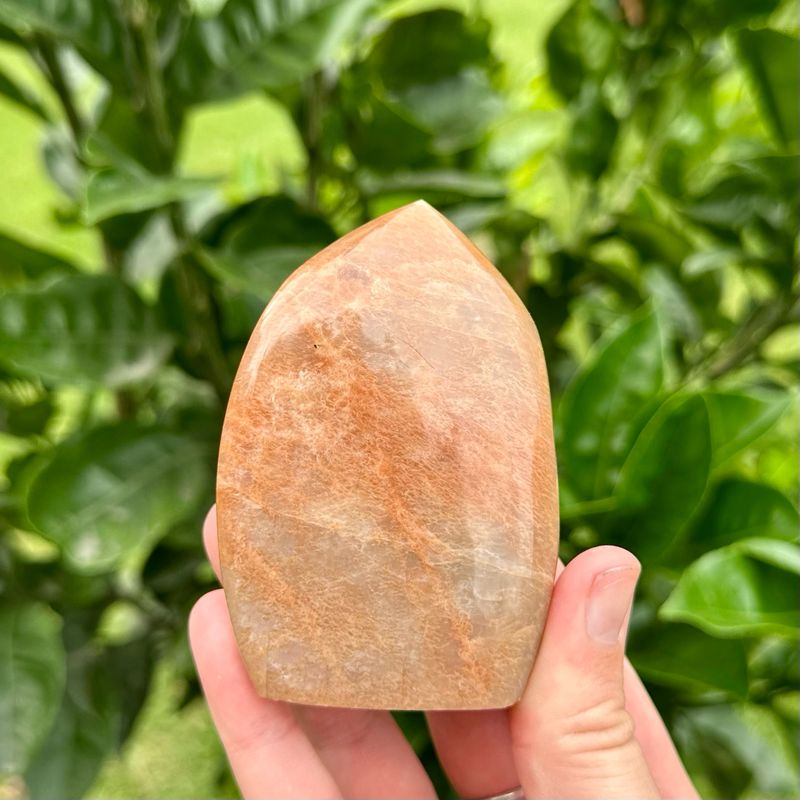 Peach Moonstone Flame